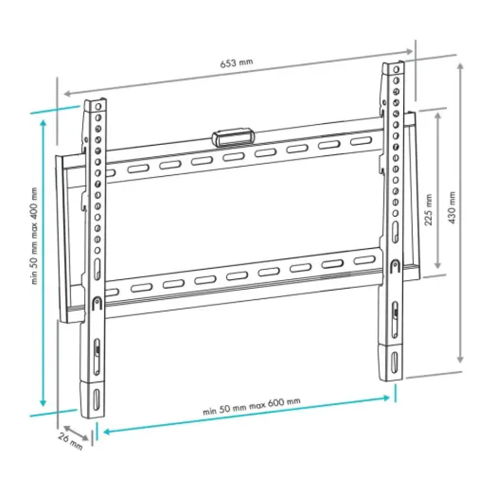 Кронштейн для телевизора 32"-90" VLK Trento-31, VESA  фото-3